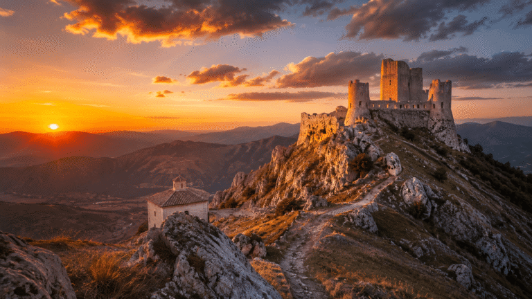 Tramonto a Rocca Calascio
